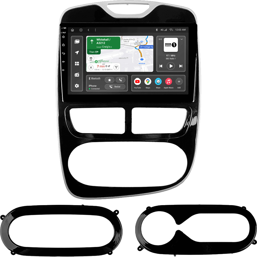 Автомагнітола GAZER T6010-BH PRO для Renault Clio 4 (BH98, KH98) 2012-2015 Автомагнітола GAZER T6010-BH PRO для Renault Clio 4 (BH98, KH98) 2012-2015