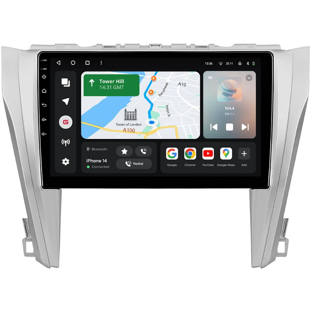 Автомагнітола GAZER T6010-XV55/L PRO для Toyota Camry 7 (XV55) 2014-2017 (80515) Автомагнітола GAZER T6010-XV55/L PRO для Toyota Camry 7 (XV55) 2014-2017 (80515)
