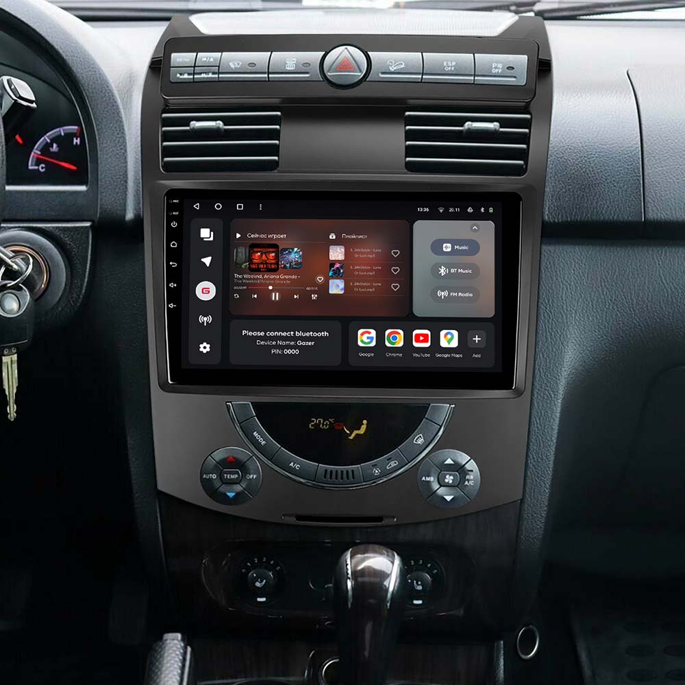 Автомагнітола GAZER T6010-Y250 PRO для SsangYong Rexton 1 (Y250) 2006-2012 (80523) Тип пристрою мультимедійний центр