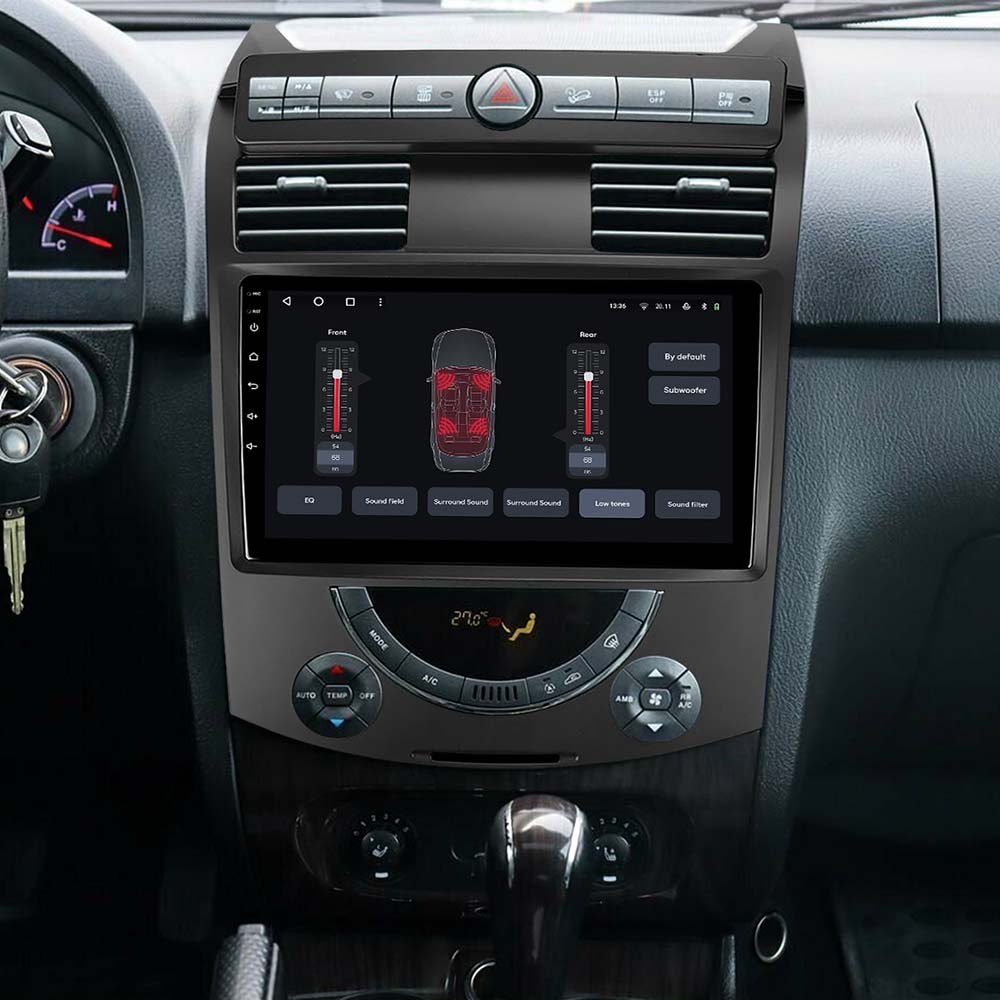 Зовнішній вигляд Автомагнітола GAZER T6010-Y250 PRO для SsangYong Rexton 1 (Y250) 2006-2012 (80523)