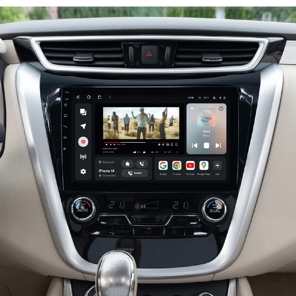 Фото Автомагнітола GAZER T6010-Z52 PRO для Nissan Murano 3 (Z52) 2014-2020 (80525)