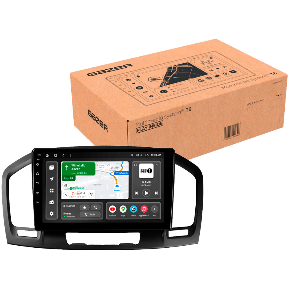 Зображення Автомагнітола GAZER T6009-G09 PRO MAX (150412)
