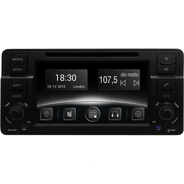 

Автомагнитола GAZER CM6007-E46 для BMW 3 (E46) 1998-2004, CM6007-E46