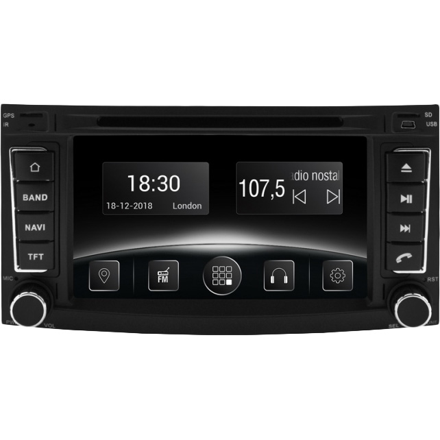 

Автомагнитола GAZER CM5007-7L для Volkswagen Touareg (7L) 2002-2010, CM5007-7L