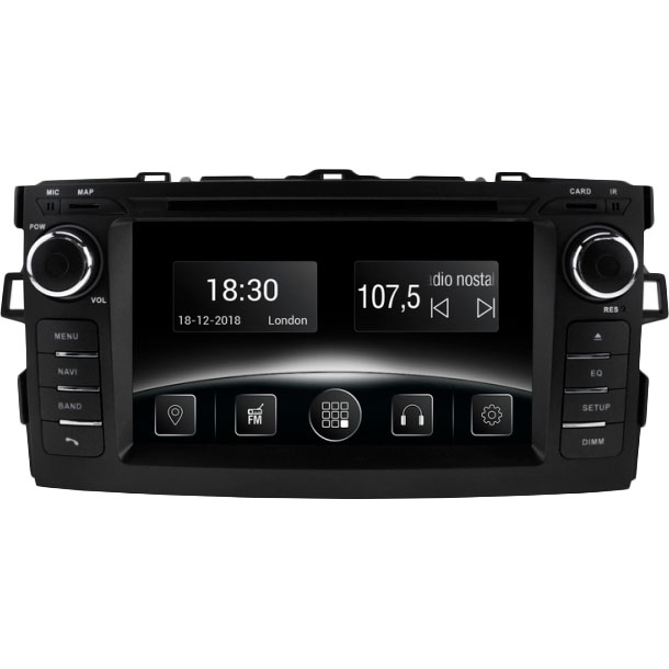 

Автомагнитола GAZER CM5007-E180 для Toyota Auris (E180) 2006-2012, CM5007-E180