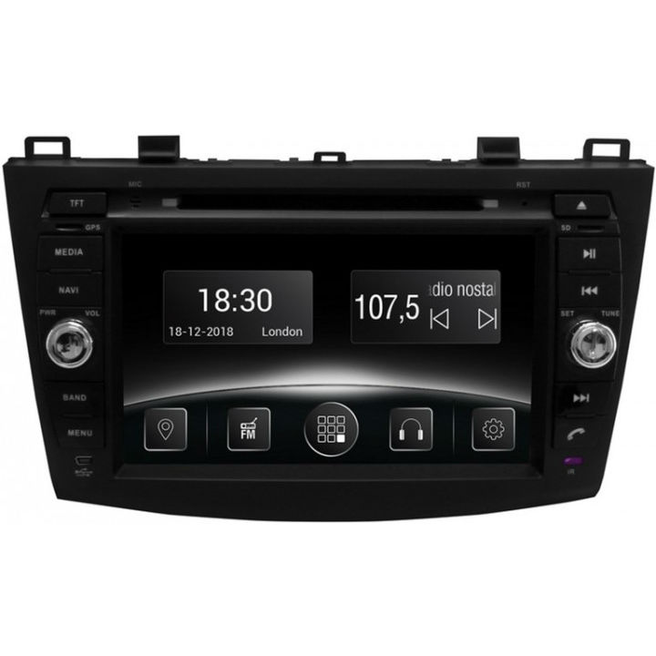 

Авторесивер GAZER CM5008-BL для Mazda 3 (BL) 2010-2014, CM5008-BL
