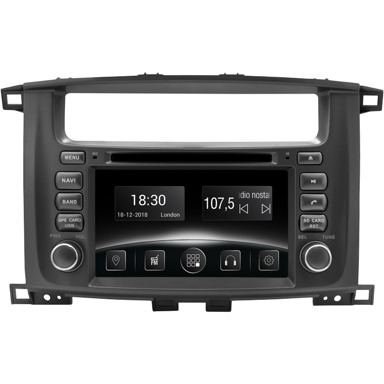 

Автомагнитола GAZER CM5008-J100 для Toyota LC 100 (J100) 1998-2007, CM5008-J100