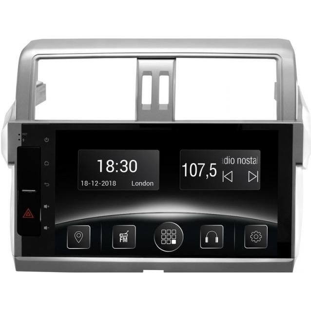 

Автомагнитола GAZER CM5510-J150H/L для Toyota Prado, LC150 - High level, 2014-2016, CM5510-J150H/