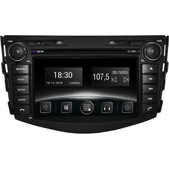 

Автомагнитола GAZER CM6007-A30 для Toyota RAV4 (A30) 2006-2012, CM6007-A30