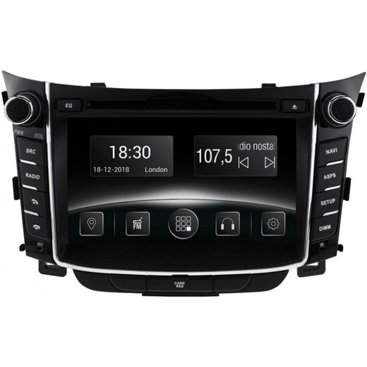 

Авторесивер GAZER CM6007-GD для Hyundai i30 (GD) 2012-2016, CM6007-GD