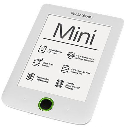 Электронная книга POCKETBOOK Mini White (PB515-D-WW) Сенсорный экран False