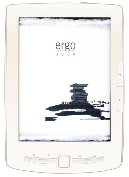 Електронна книга ERGO BOOK 0607 Ivory + microSDHC 8Gb