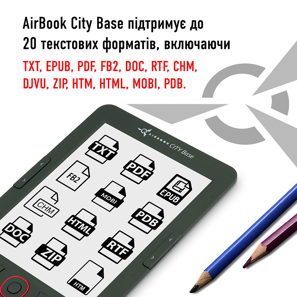 Электронная книга AIRBOOK City Base Wi-Fi False