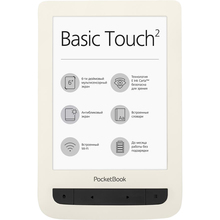 Электронная книга POCKETBOOK 625 Basic Touch 2, Biege (PB625-F-CIS)