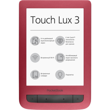 Електронна книга POCKETBOOK 626(2) Touch Lux 3, Red (PB626(2)-R-CIS)