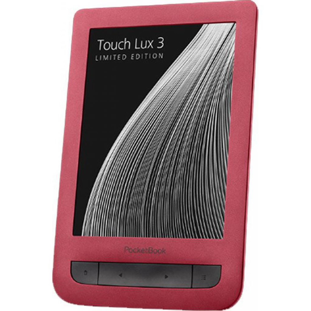 Електронна книга POCKETBOOK 626(2) Touch Lux 3, Red (PB626(2)-R-CIS) Сенсорний екран True