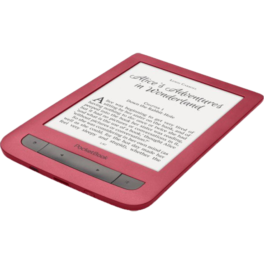 Зовнішній вигляд Електронна книга POCKETBOOK 626(2) Touch Lux 3, Red (PB626(2)-R-CIS)