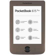 Электронная книга POCKETBOOK 615(2) Basic Plus (PB615-2-X-CIS)