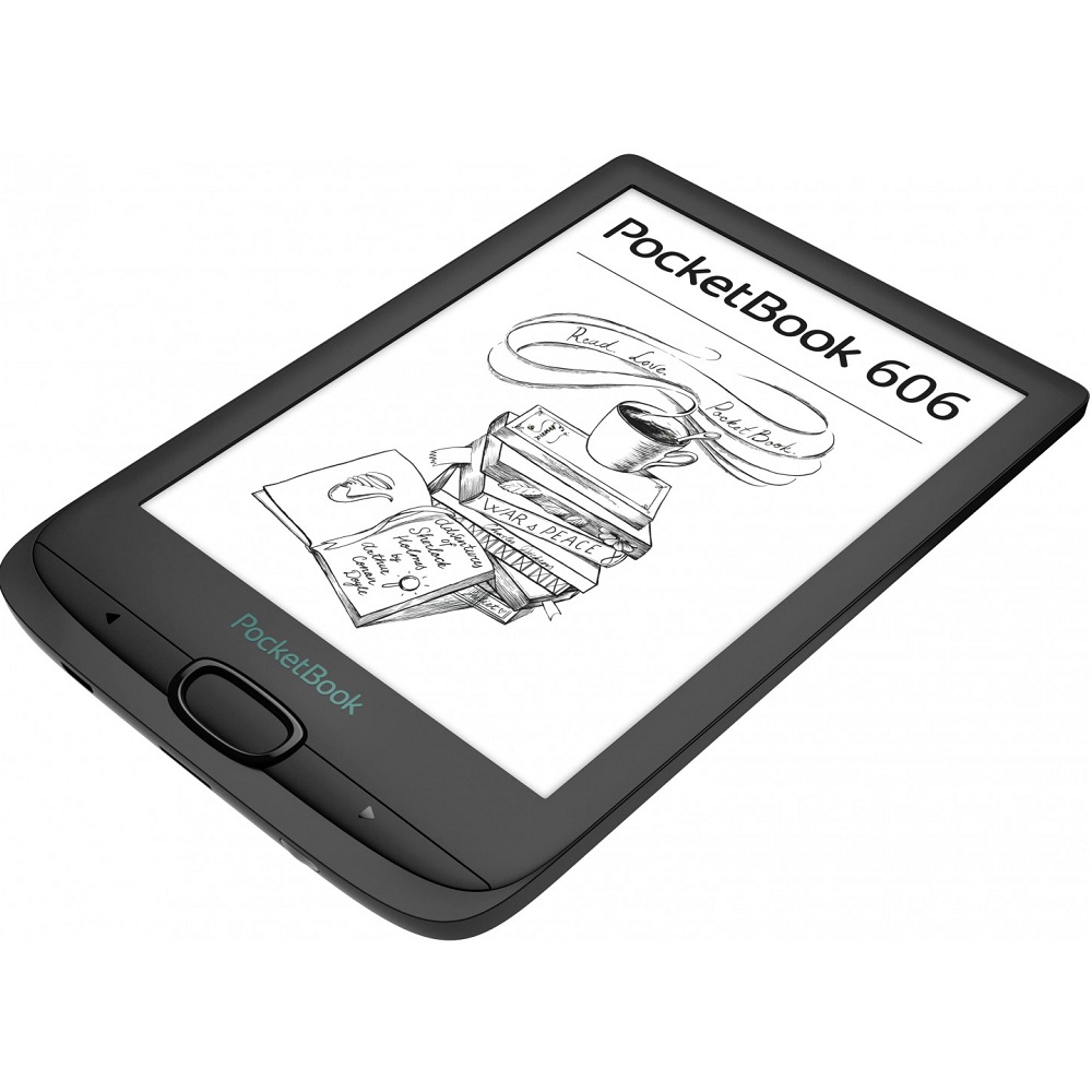 Електронна книга POCKETBOOK 606 (PB606-E-CIS) Black Bluetooth False