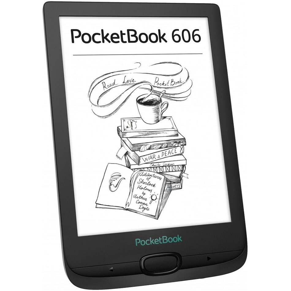 Електронна книга POCKETBOOK 606 (PB606-E-CIS) Black Процесор 1 ГГц