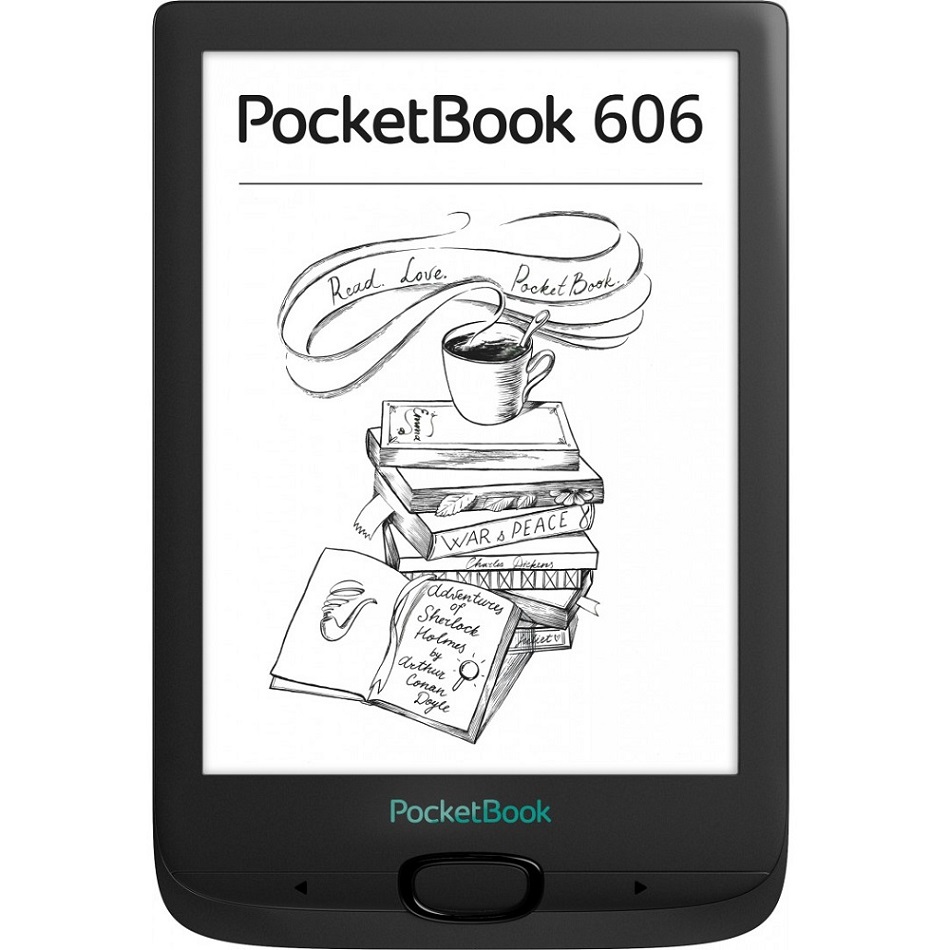 Електронна книга POCKETBOOK 606 (PB606-E-CIS) Black