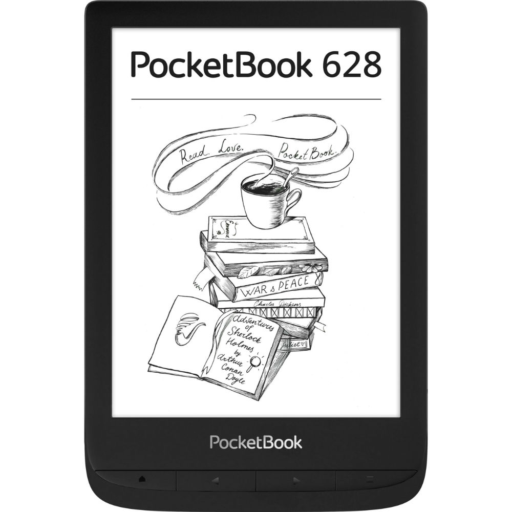 Электронная книга POCKETBOOK 628 Touch Lux 5 Black (PB628-P-CIS)