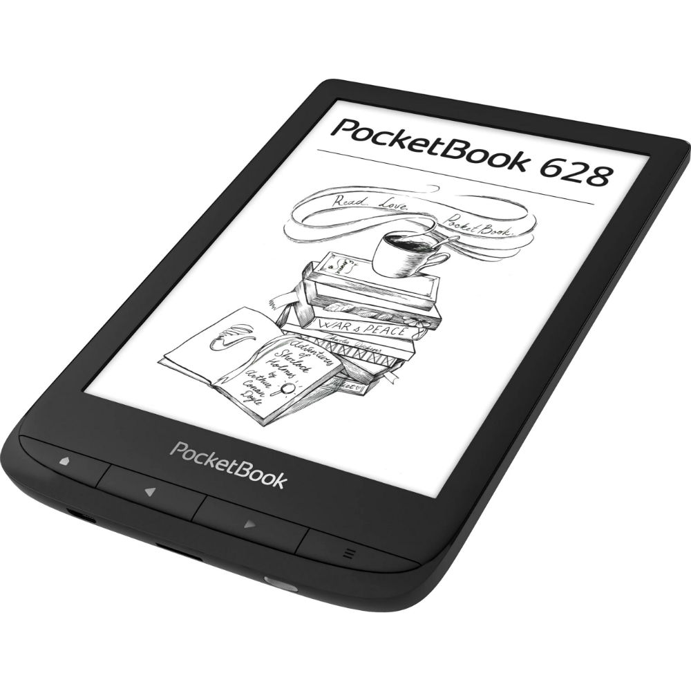Электронная книга POCKETBOOK 628 Touch Lux 5 Black (PB628-P-CIS) Bluetooth False