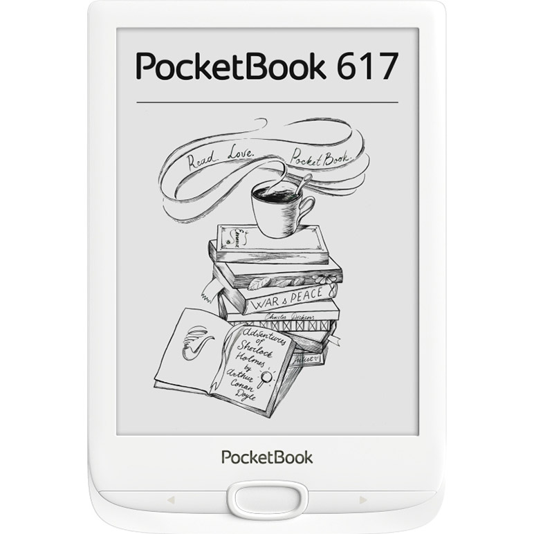 Електронна книга POCKETBOOK 617 White (PB617-D-CIS)