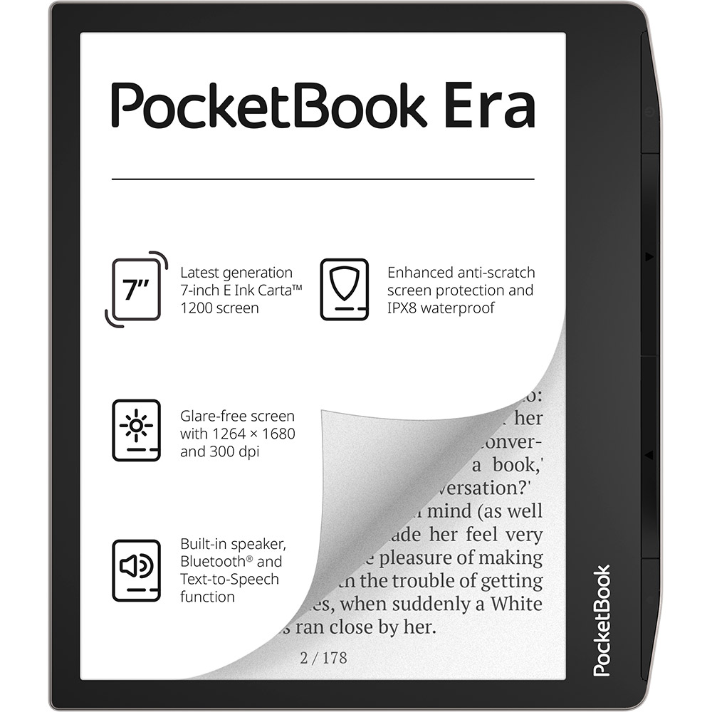 Электронная книга POCKETBOOK 700 Era Stardust Silver (PB700-U-16-WW)