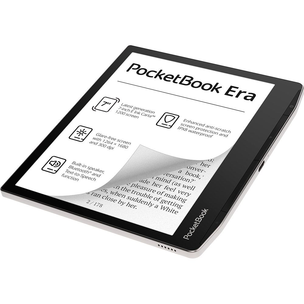 Электронная книга POCKETBOOK 700 Era Stardust Silver (PB700-U-16-WW) Wi-Fi True