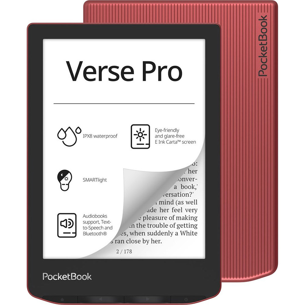 Електронна книга Pocketbook Verse Pro Passion Red (PB634-3-CIS)