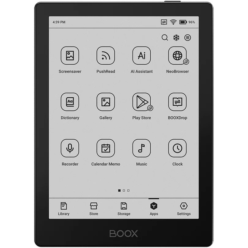 Електронна книга BOOX Go 6 (BOOX_Go6) Сенсорний екран True