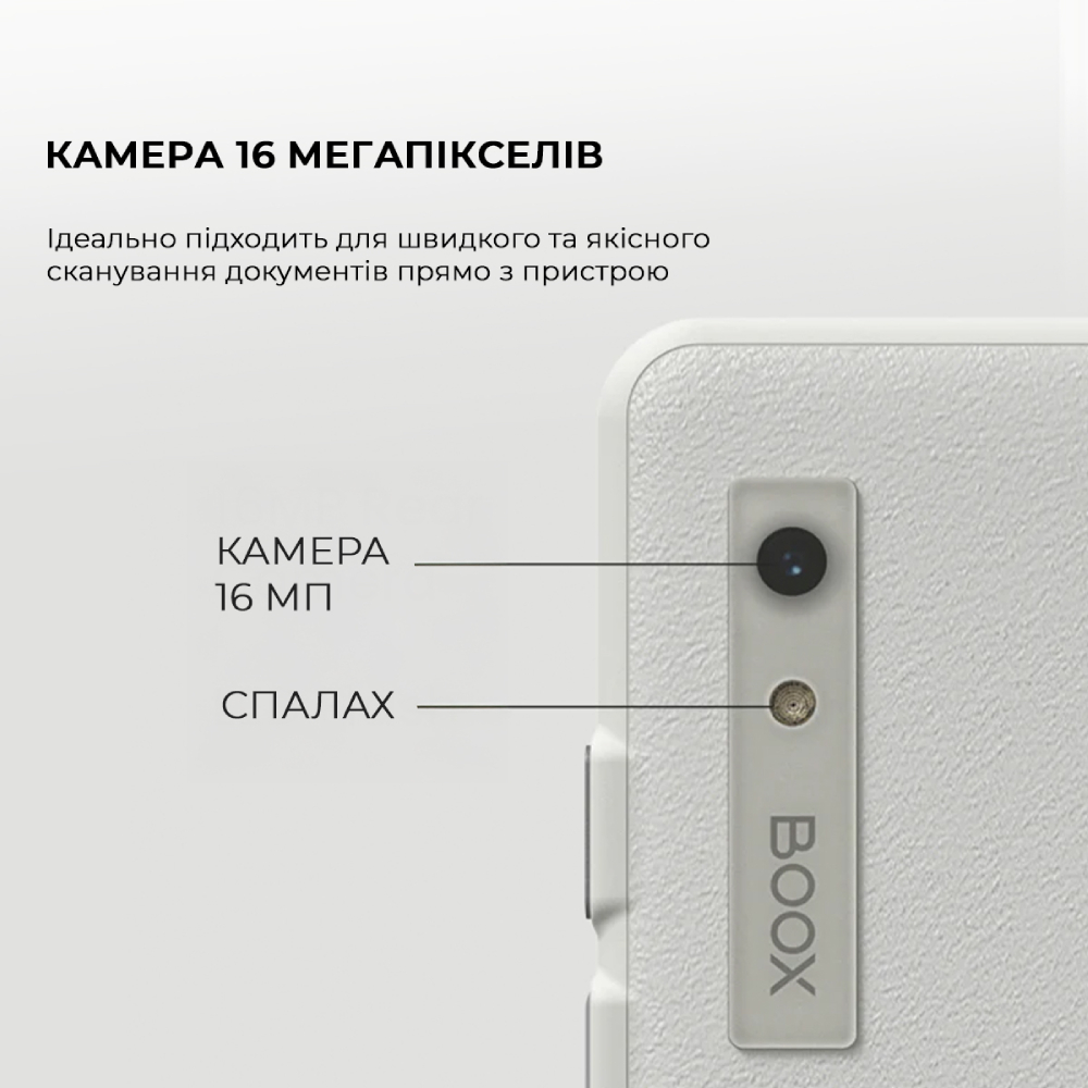 Зовнішній вигляд Електронна книжка BOOX Palma 2 Black