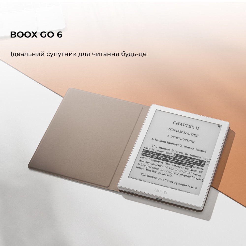 Замовити Електронна книга BOOX Go 6 White (BOOX_Go6_White)