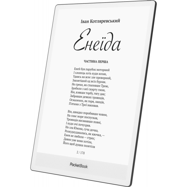 Електронна книга POCKETBOOK InkPAd One Black (PB1030-8-WW) Bluetooth True