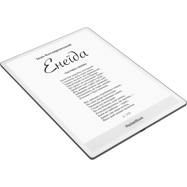Зовнішній вигляд Електронна книга POCKETBOOK InkPAd One Black (PB1030-8-WW)