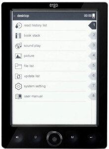 Електронна книга ERGO BOOK 0601