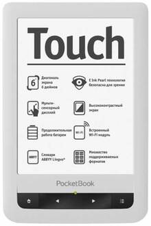 Електронна книга POCKETBOOK Touch 622 Black white