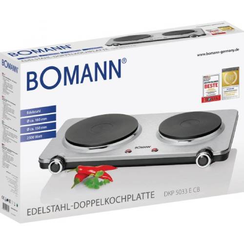 Плитка BOMANN DKP 5033 CB Тип електрична