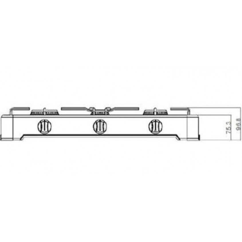 Плитка YUCEL O-300-LPG-Black Матеріал поверхні емаль