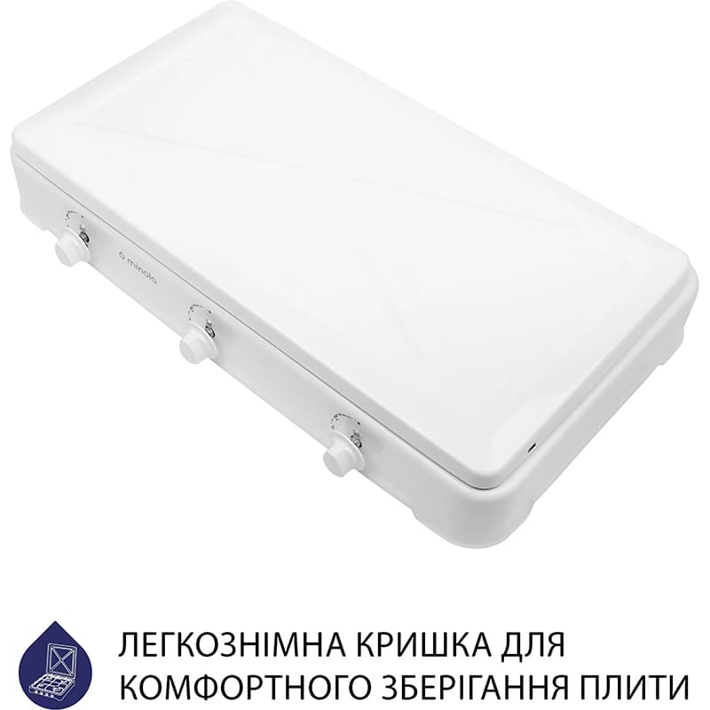 Плитка MINOLA TGH 300 WH Тип газова