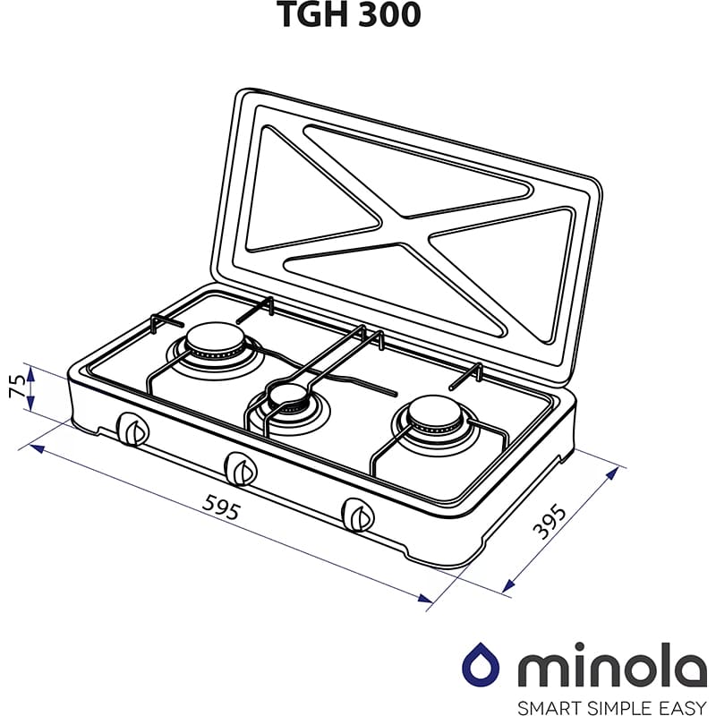 Фото Плитка MINOLA TGH 300 WH