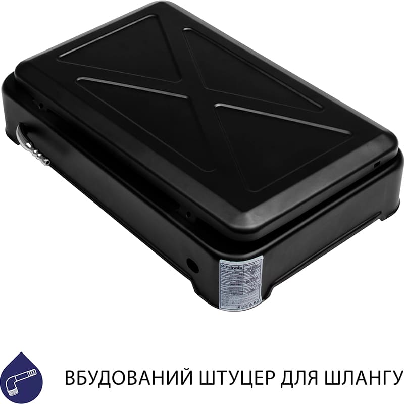 Плитка MINOLA TGH 200 BL Матеріал поверхні емаль
