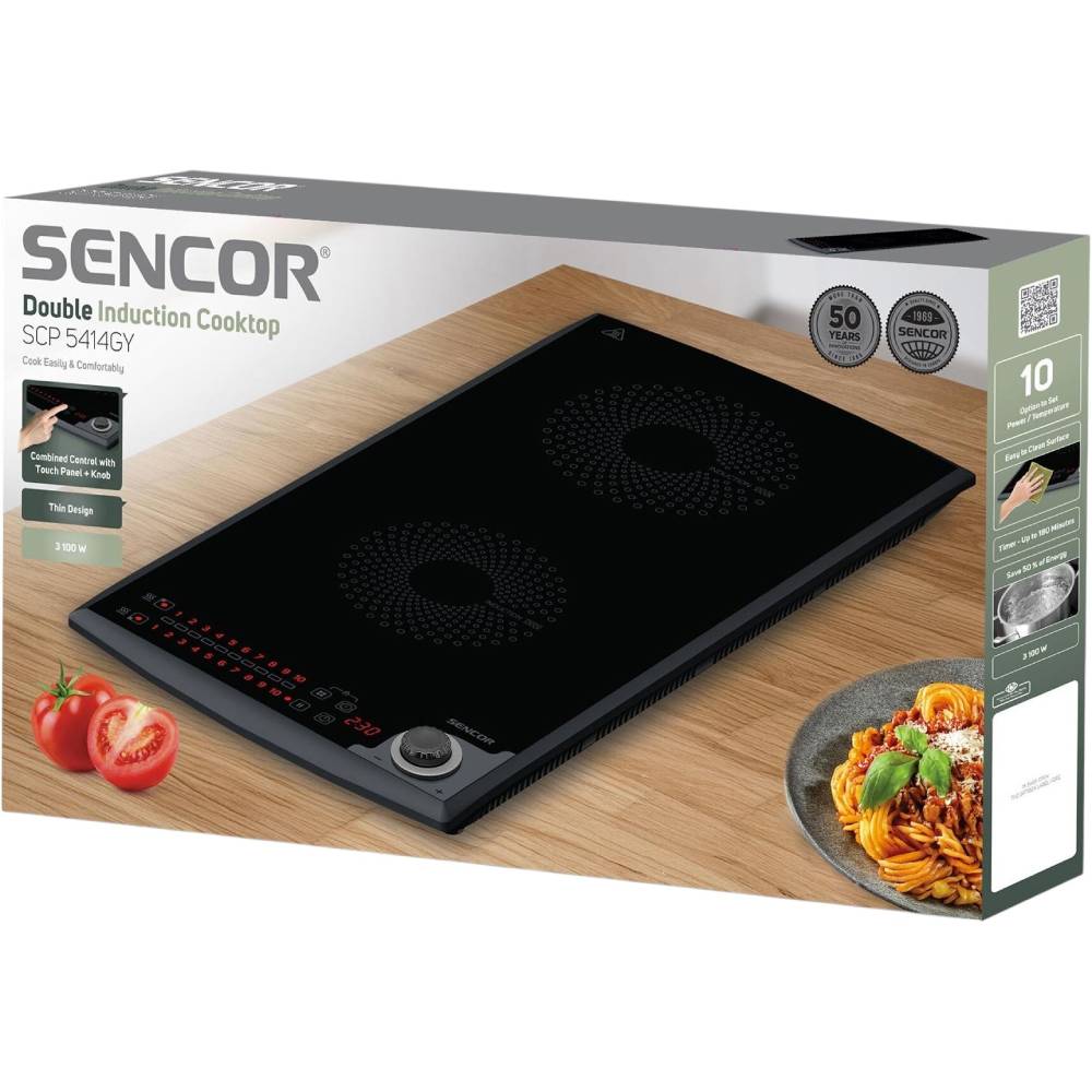 Фото 14 Плитка SENCOR SCP5414GY Black