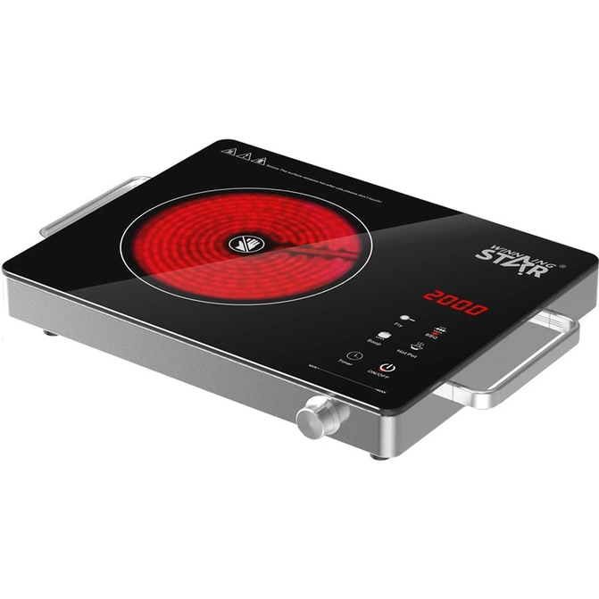 Плитка WINNINGSTAR ST-9102 INFRARED 2000W Silver (WNNGS-ST-9102-SL)