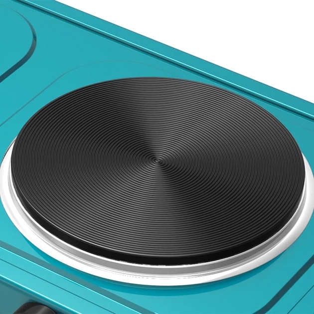 Плитка WINNINGSTAR ST-9638 1000W + 1000W Green (WNNGS-ST-9638-G) Тип електрична