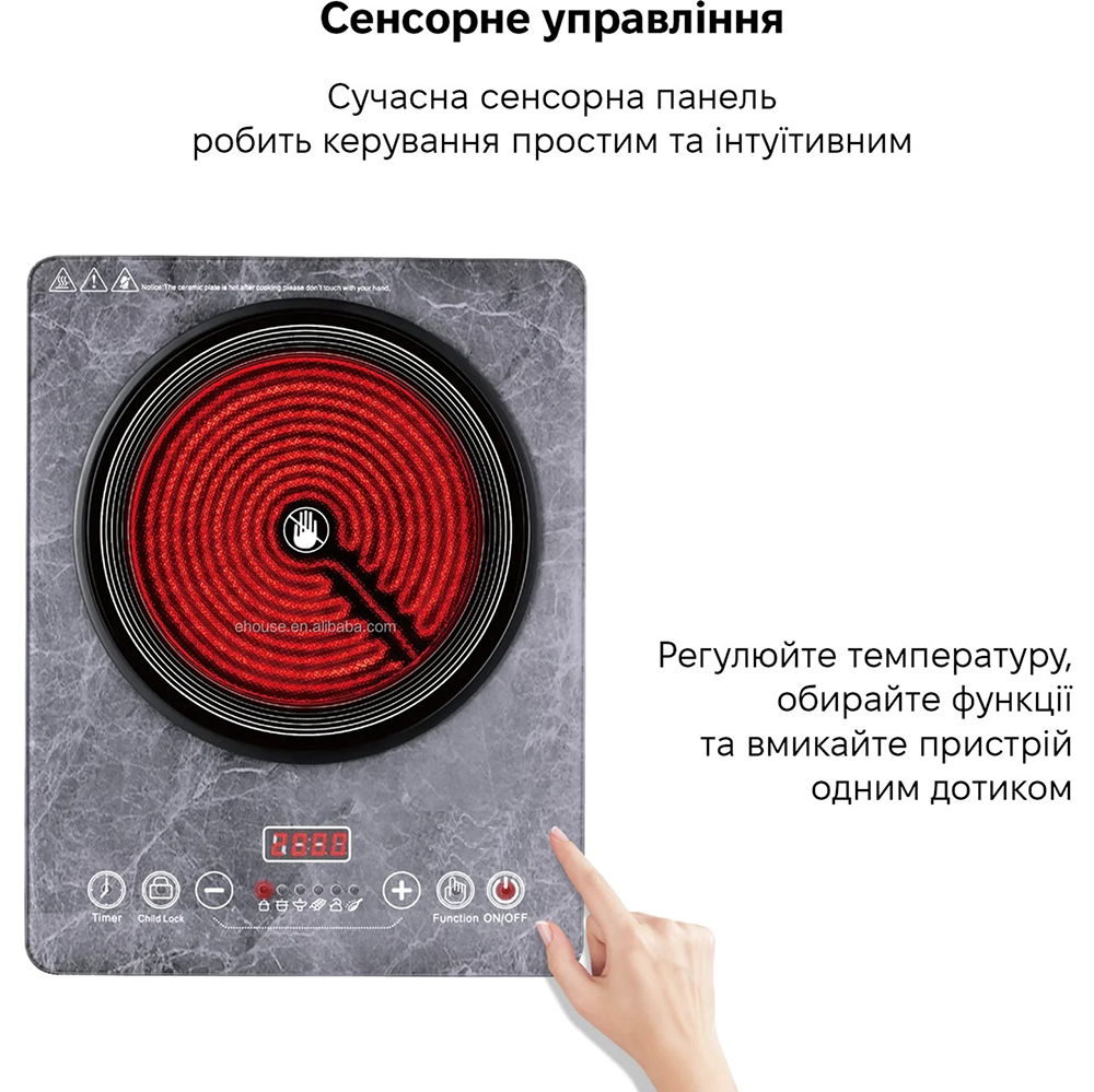 Плитка Sonifer SF-3066 Керування сенсорне