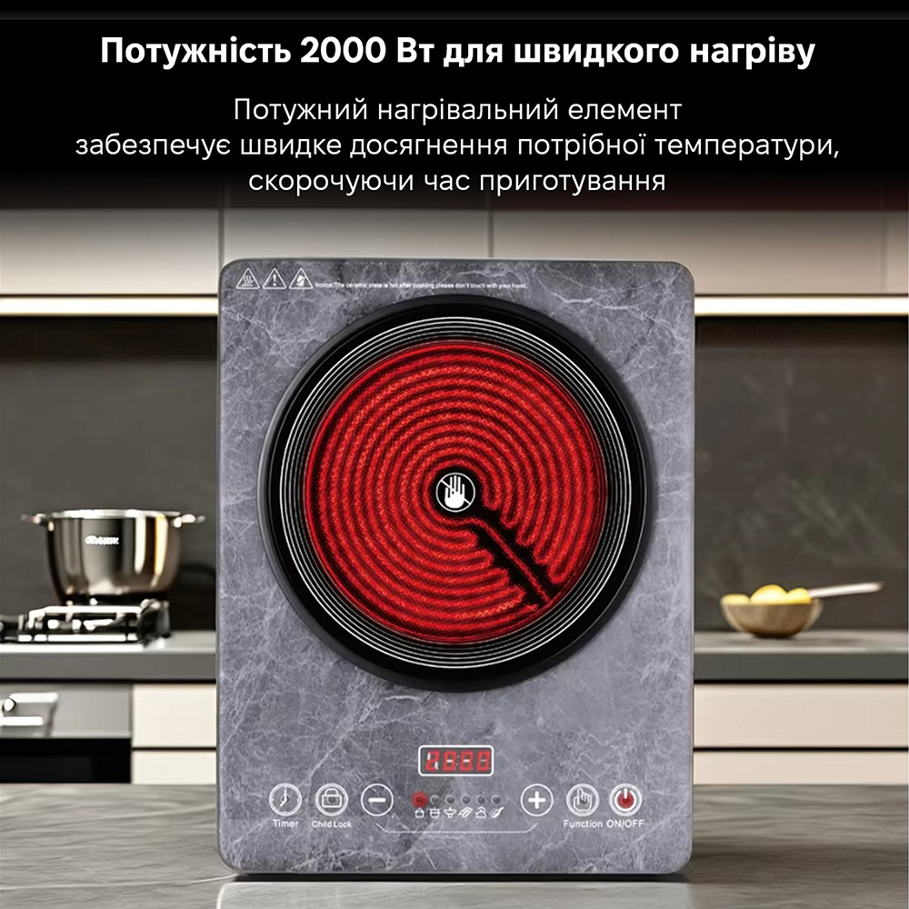 Плитка Sonifer SF-3066 Потужність 2000