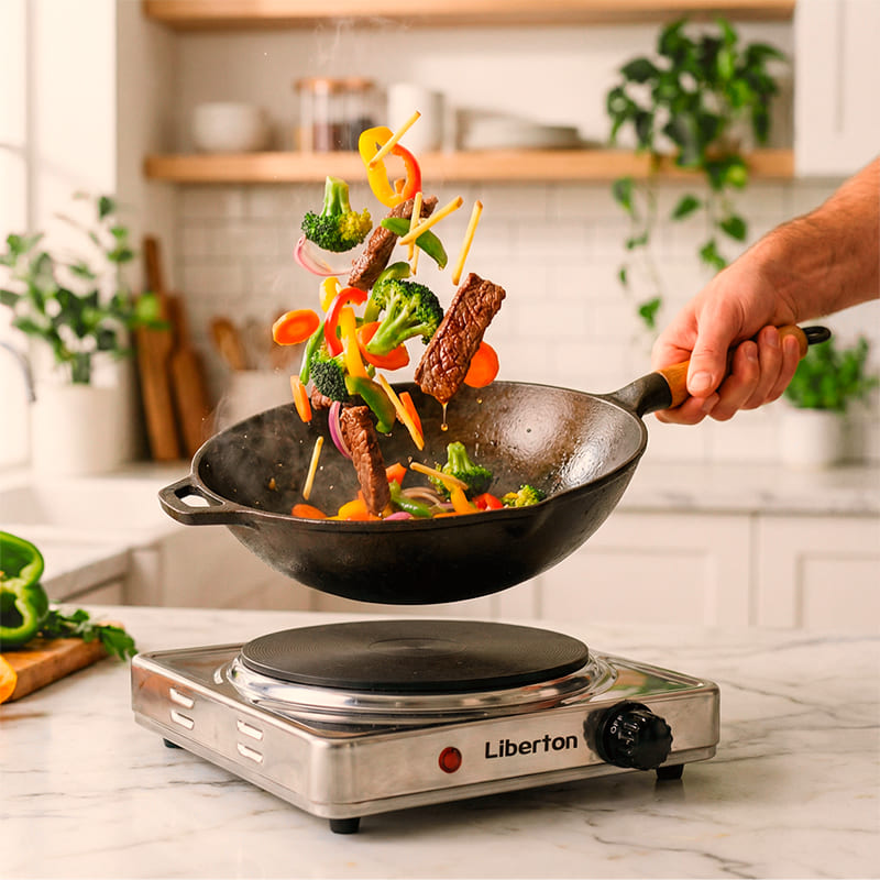 Плитка LIBERTON LEC-6904 Материал поверхности нержавеющая сталь