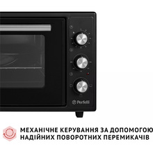 Электропечь PERFELLI Classic 37 Black